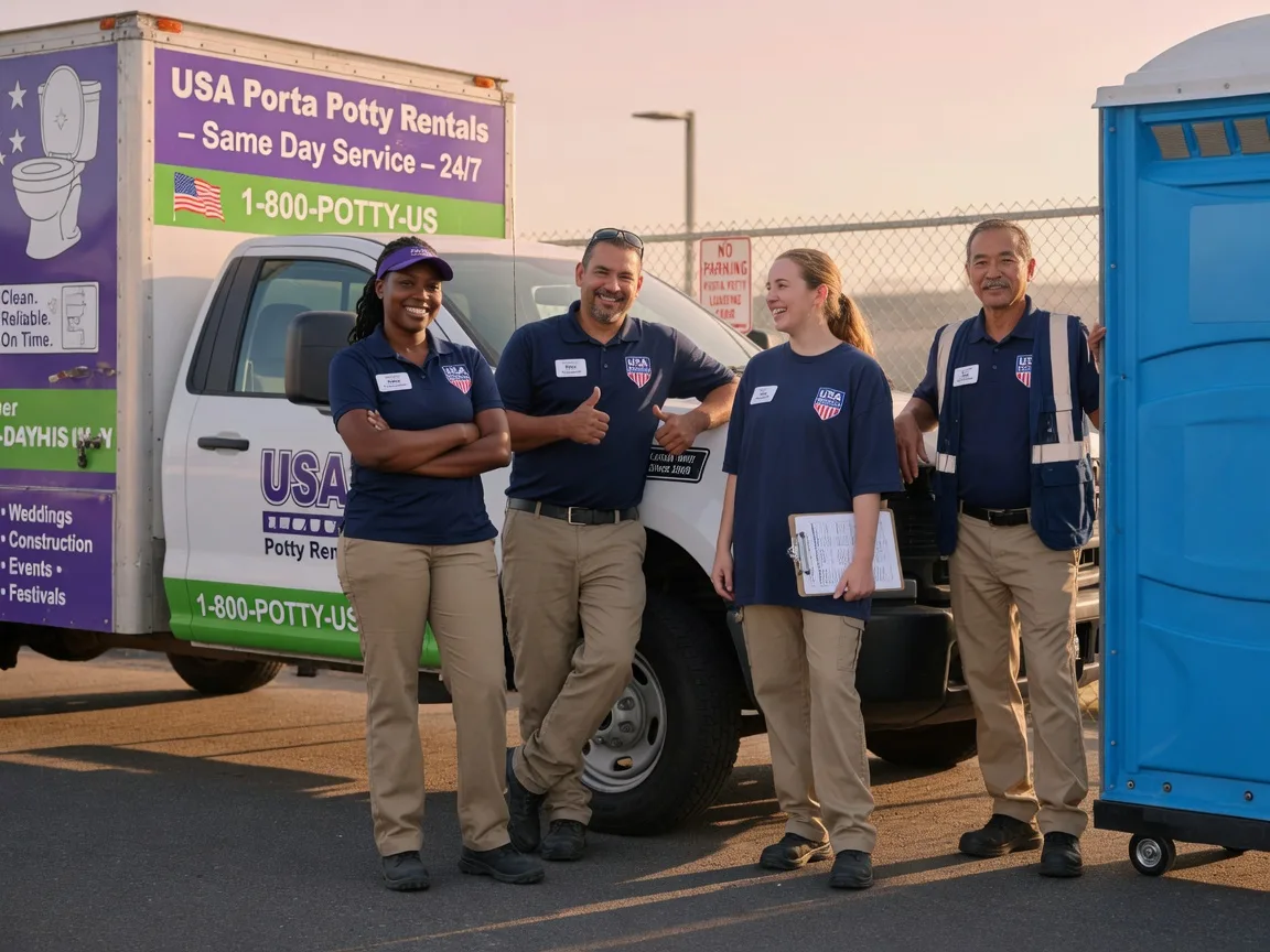 Porta Potty Rental company in Timewell, IL