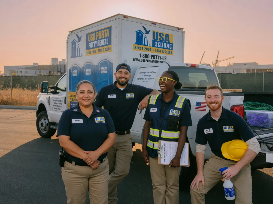 Portable Toilet Rental company in Timewell, IL
