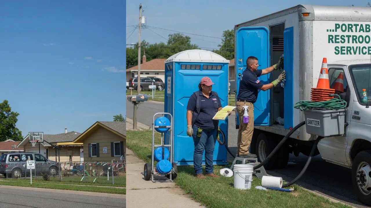 Portable Toilet Rental in Timewell, IL near me